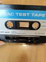 New TEAC TEST TAPE STT-5572 Cometal Tape Thickness 18um, same as TCC-901 MTT-901