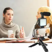 Vlogging LED Light Mobile Smartphone Vlog Kit Phone Video Selfie Stand Tripod