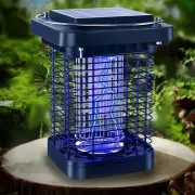 Solar Bug Zapper Outdoor Waterproof Lighting Fly Trap for Patio Camping Yard