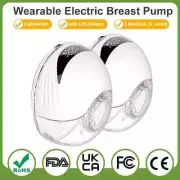 Hands-free Wearable Electric Breast Pumps Comfort Milk Collector Lightweight #1