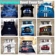 Ford Mustang Doona Quilt/Doona/Duvet Cover Bed Set Pillowcase Single Double King