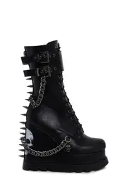 [Lamoda] She’s Dangerous Platform Ankle Boots