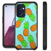 FUSION For OnePlus Nord N300 5G Case Hybrid Phone Cover PINEAPPLE TEAL