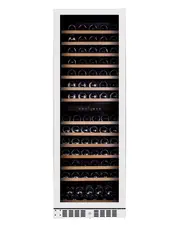 Grand Cru Alpine White & Timber 166DWT Wine Fridge - 166 Bottle Capacity