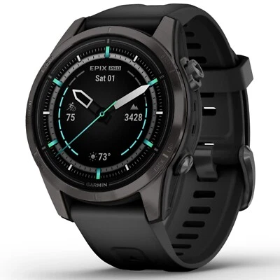 Garmin 010-02802-14 epix Pro Gen 2 Sapphire 42MM Smartwatch Carbon Gray Watch