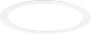 uxcell 1-Pack Goof Rings for 3 Inch Recessed Lights, 3" ID 3.5" OD Durable Steel Trim Ring Flush Mount White Can Light Trim Ring Cover for Ceiling Can Downlights