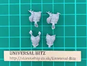 White Lions of Chrace Torso Fronts x 4 P Lion Warhammer High Elves OOP T4 B