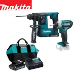 【MAKITA 牧田】充電有刷雙機組TD110+HR140(CLX220SX1)