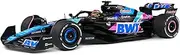 OPO 10 - Formula 1 Miniature Car Compatible with Alpine F1 Team A524 Blue E.OCON Miami GP 2024-1:18 Solido 1814001