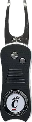 Cincinnati Bearcats Switchblade Golf Divot Tool Black/White