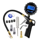 Tire Pressure Gauge For Car Motorcycle Inflator Pumps Tire Repair Tools 200PSI