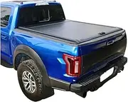 STIDPFZX Waterproofing Retractable Manual Roller Shutter Pickup Truck Bed Tonneau Cover Compatible for F150
