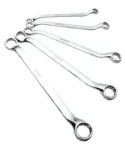 Sunex 9950 5-piece Fractional Sae Double Box End Wrench Set