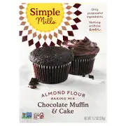 Simple Mills, Almond Flour Baking Mix, Chocolate Muffin & Cake, 11.2 oz (318 g)