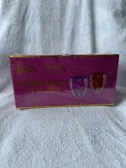 Dragon Glassware x Barbie Glass Coffee Mugs, Pink and Set of 2 In Box New