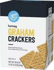 Brand - Happy Belly Honey Graham Crackers, 28.8 Ounce