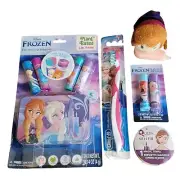 Frozen Lip Balm Lot Tin Toothbrush Magic Towel Tsum Tsum Plush Anna Elsa Gift