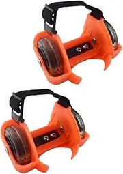 Stylish Roller Skates Adjustable Heel Wheels Safe Fun for Night Skating