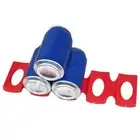 AU Fridge Silicone Kitchen Stacking Organizer Can Bottle Rack Beer Wine Holder