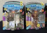 Star Trek The Next Generation Playmates 2nd Wave Set of 7 Figures 1993 NIB