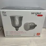 JBL Harman Sengled Pulse Dimmable Smart LED Bluetooth Speaker 55watt- SEALED NIB
