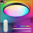 Smart Ceiling Light Compatible with Alexa 11.8 Inch for Bedroom Living Room