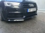 For Audi S5 B8.5 Facelift Front Bumper Tomcat Design Black Gloss Spoiler (for: Audi)