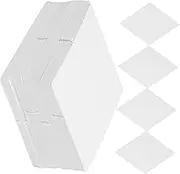 Operitacx 100pcs Diamond Paper Piecing Templates Reusable Crafting Shapes for DIY Patchwork Quilting Projects for Beginners Enthusiasts Precision Cut White Paper for Creative Sewing