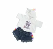 TEDDY BEAR Unicorn Hoodie Outfit CLOTHES Fit 14"-18" Build-a-bear !!! NEW !!!