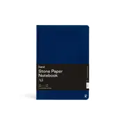 Karst 144-Sheets Stone Paper A5 Hard Cover Ruled Notebook Writing Journal Navy