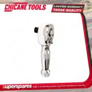 Chicane 3/8" Drive Stubby Ratchet - 72 Teeth Chrome Vanadium Steel