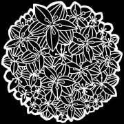 Crafter's Workshop Template 6"x6" - Peruvian Lily*