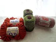 Macrame Cord Lot of 5 Macrame Cord