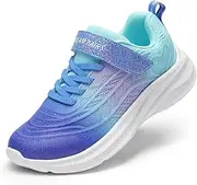 [DREAM PAIRS] Girls Shoes Kids Tennis Sparkle Ease Running Athletic Lightweight Sneakers for Little/Big Kids Toddler