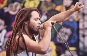 Ziggy Marley at HORDE Tour 1995 in New York City New York United S - Old Photo 4