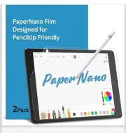 MOBDIK 2 Pack Paperfeel Screen Protector Compatible with iPad 9/8/7 (10.2 Inch,