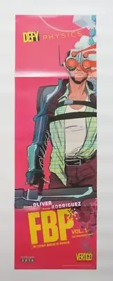FBP Federal Bureau of Physics 34" x 11" Poster - Vertigo DC Paradigm Shift
