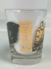 Colonel Coconut Mai Tai Glass Pirates Plunder Tiki Bar Cocktail Glass Yellow New