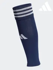 adidas Navy Performance Team Sleeves Socks (D66089) | $23