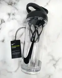 在飛比找Yahoo!奇摩拍賣優惠-NIKE BOTTLE 雪克水壺 遙遙杯 蛋白杯 露營 登山