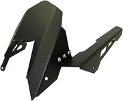 Pexorin Rear Wheel Tire Hugger Fender Mudguard with Chain Guard Cover Protector Kit, for, for Yamaha, FZ07 MT-07 2014-2017 XSR700 2016-2020 Motorcycle Mudguard