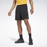 REEBOK MYT SHORTS 防水 休閒短褲 運動短褲 鬆緊帶 休閒 運動 訓練 黑色 GT5777