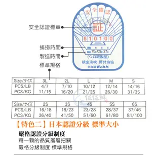 【佐佐鮮】北海道生食級干貝(2L)_1KG/盒