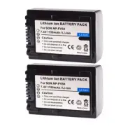 2Pcs Battery for Sony NP-FV70 NP-FV30 FV40 FV50A FV90 FDR-AX40 FDR-AX43 FDR-AX45