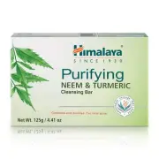 Himalaya Purifying Neem & Turmeric Cleansing Bar for Clean and Healthy Looking S