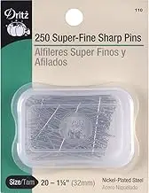 Dritz 110 Sharps Pins, 1-1/4-Inch (250-Count)