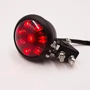 Baceyong Motorcycle LED Tail Light Brake Rear Stop Lamp Fit For Bobber Chopper Cafe Racer