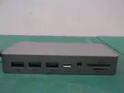 12in1 Dock Station fits Microsoft Surface Pro 4/5/6 Double Display, 4K HDMI VGA