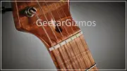 GeetarGizmos COW BONE Slotted Nut for FENDER Guitars - 40mm - CURVED Bottom
