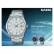 CASIO 卡西歐 國隆 MTP-VD03D-7 男錶 簡約指針錶 不鏽鋼錶帶 白面 日期顯示 防水 MTP-VD03